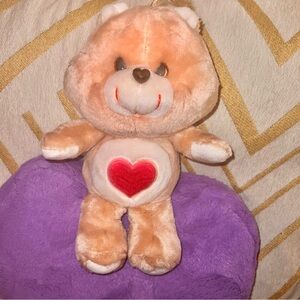 Vintage 1980s Care Bears Cheer Bear Kenner 1983 Plush Kid Toy Christmas Gift
